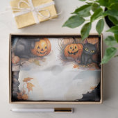 Heks Meisje Collage 1 Halloween Decoupage Papier (Geschenk)