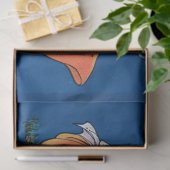   heks met Cauldron en kinderen Tissuepapier (Geschenk)