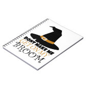 Heks met Halloween Notitieboek (Linkerzijde)