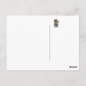 heks met rode appel briefkaart (Achterkant)