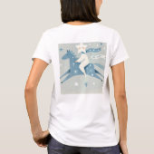 heks met zwarte kat t-shirt (Achterkant)