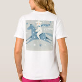 heks met zwarte kat t-shirt (Achterkant)