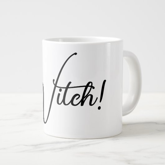 "Heks!"  Mok (Voorkant rechts)