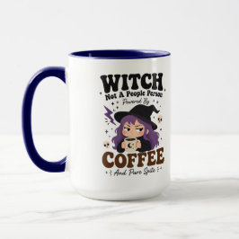 Heks Niet Mens Persoon Koffie Wrok Marine Groot Mok