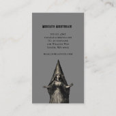 Heks of mystiek Visitekaartje (Achterkant)