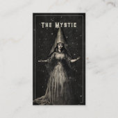 Heks of mystiek Visitekaartje (Voorkant)