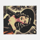 heks omhoog fleece deken (Voorkant (Horizontaal))