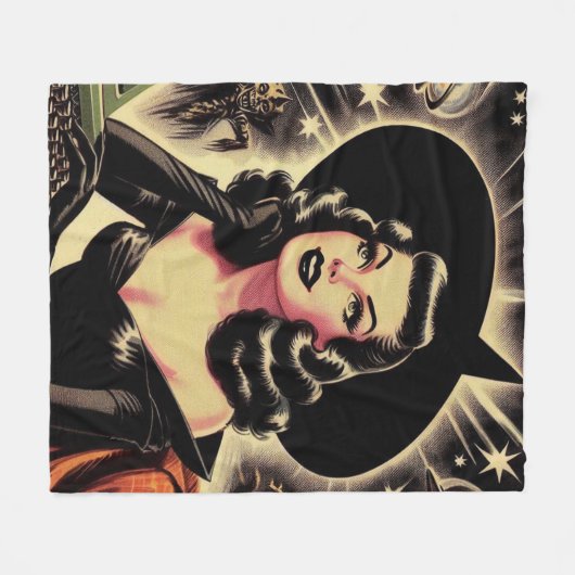 heks omhoog fleece deken (Voorkant (Horizontaal))