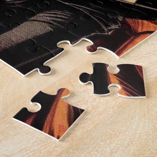  heks omhoog legpuzzel (Zijkant)