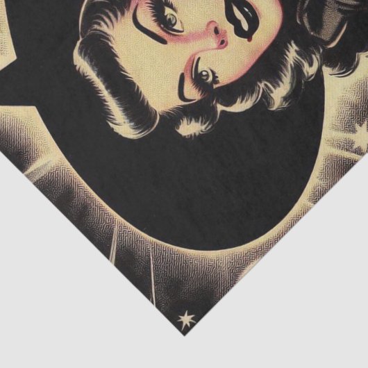  heks omhoog tissuepapier (Detail)