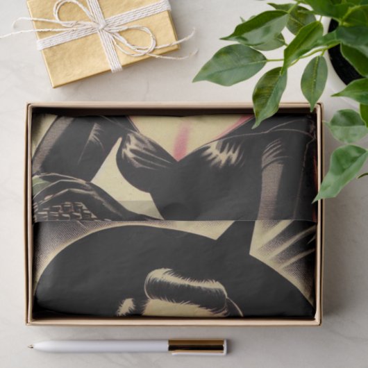  heks omhoog tissuepapier (Geschenk)