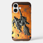 HEKS OP BEZEM HALLOWEEN OCCULTISME Case-Mate iPhone CASE (Achterkant)