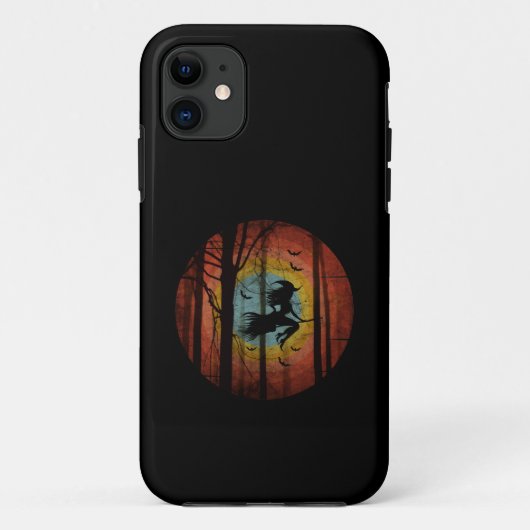 HEKS OP BEZEM IN HET BOS Case-Mate iPhone CASE (Achterkant)