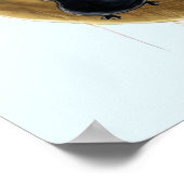 Heks op de maan poster (Hoek)