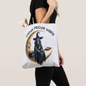 Heks op de maan tote bag (Dichtbij)