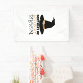 Heks op Halloween Spandoek (Insitu)