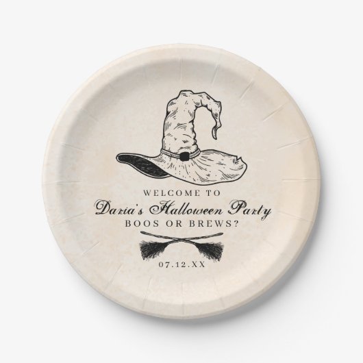  heks papieren bordje (Voorkant)