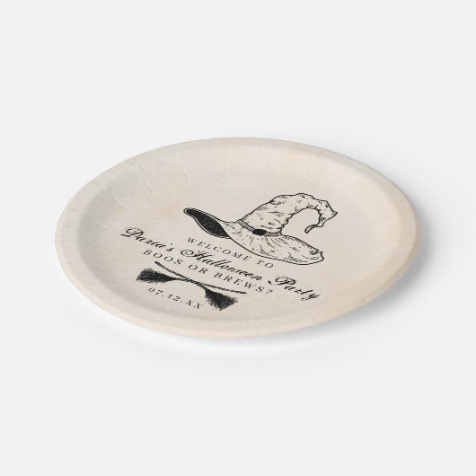  heks papieren bordje (Gekanteld)