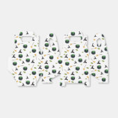 Heks Pet bezem caldron halloween patroon Bedankdoosjes (Uitgevouwen)