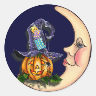 HEKS PET, JACK & CRESCENT MOON DOOR SHARON SHARPE RONDE STICKER