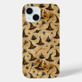  heks Petten & bezemstelen Halloween Pattern Case-Mate iPhone Case (Achterkant)