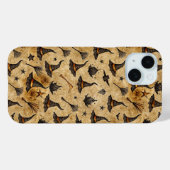 heks Petten & bezemstelen Halloween Pattern Case-Mate iPhone Case (Achterkant (horizontaal))