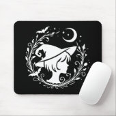 Heks Pixie Hekserij Magie Halloween Muismat (Met muis)