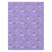 Heks Potions Paarse Alchemy Patroon Halloween Tafelkleed (Voorkant)