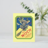  heks productlabel art briefkaart (Staand voorkant)