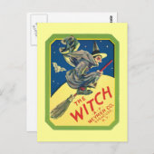  heks productlabel art briefkaart (Voorkant / Achterkant)