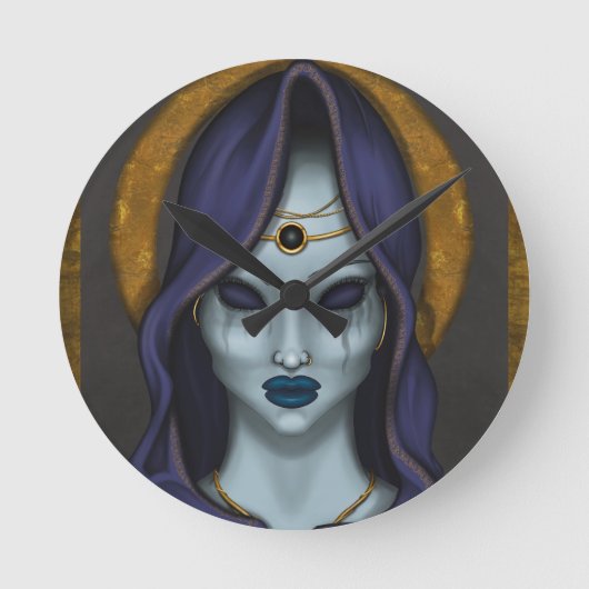 heks ronde klok (Voorkant)