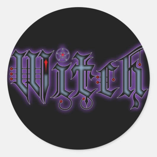 heks ronde sticker (Voorkant)