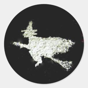 heks ronde sticker