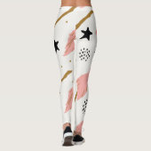 Heks School Magic Doodle Patroon Leggings (Achterkant)