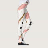 Heks School Magic Doodle Patroon Leggings (Rechts)