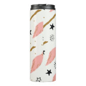 Heks School Magic Doodle Patroon Thermosbeker (Achterkant)