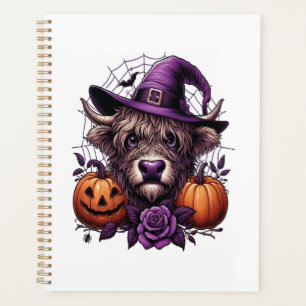 Heks Schotse Halloween Koe Planner