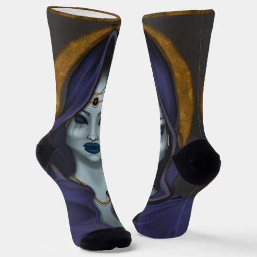 heks sokken (Gebogen)