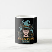 Heks & spin cute heks kat retro gotisch koffiemok (Center)