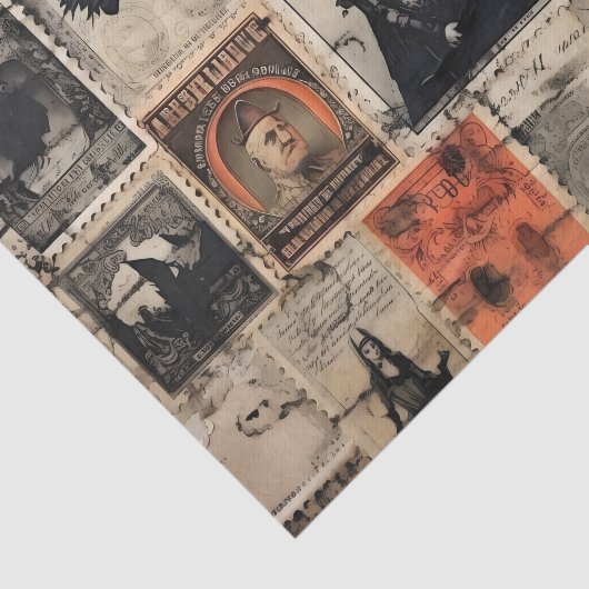  heks stempels Halloween Decoupage Tissuepapier (Detail)