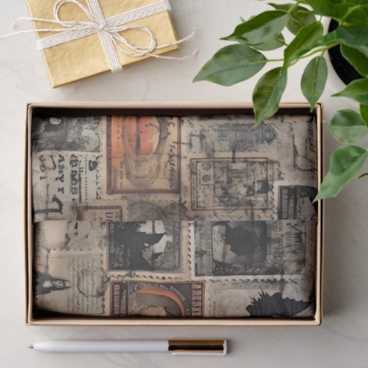 heks stempels Halloween Decoupage Tissuepapier (Geschenk)