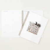 Heks uit het verleden alsjeblieft Halloween Vector Planner (Display)