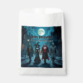 Heks, Vampier, Dracula en Mummy Halloween Party Bedankzakje (Voorkant)