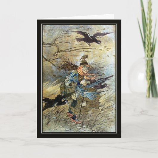 heks van Charles Folkard Kaart (Voorkant)