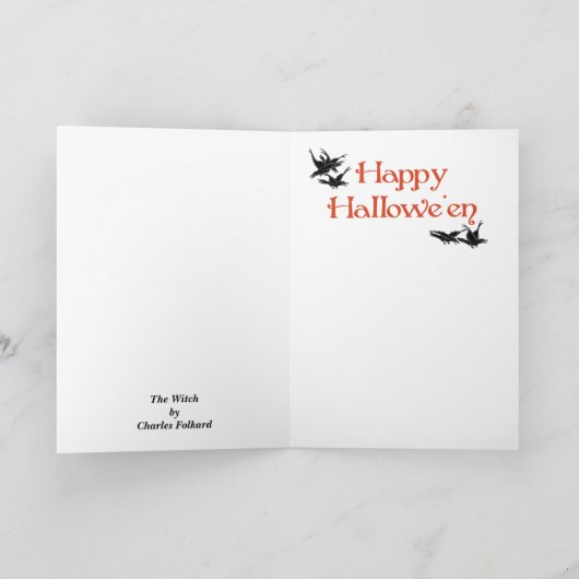 heks van Charles Folkard Kaart (Binnen)