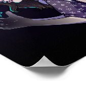 Heks van Onzichtbaarheid Tiener Meisje Anime Illus Poster (Hoek)