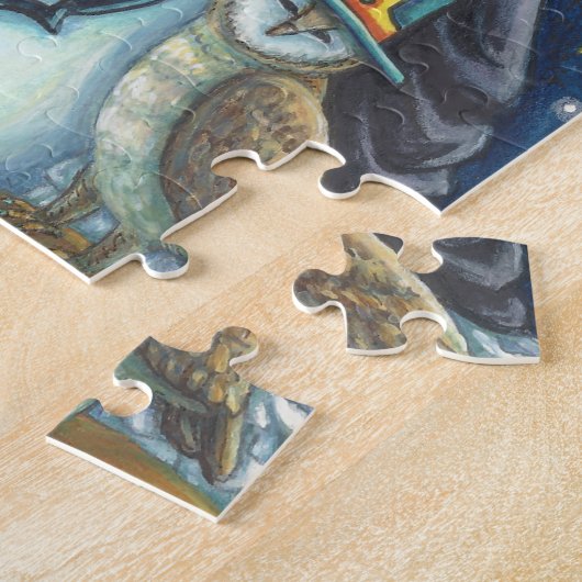 HEKS VAN SLEEPY HOLLOW Koploze Paardenvrouw PUZZLE Legpuzzel (Zijkant)