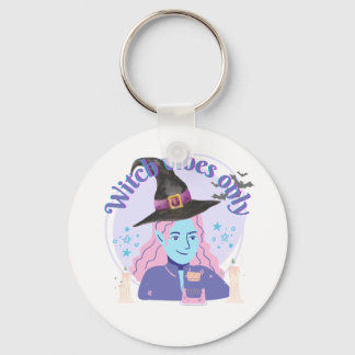Heks Vibes Only Esthetische Sleutelhanger