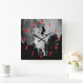 heks vierkante klok (Huis)