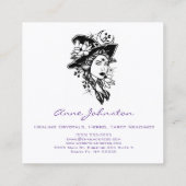 heks vierkante visitekaartje (Achterkant)